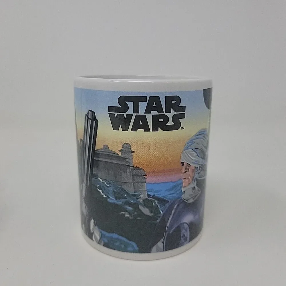 Star Wars Coffee Mugs Boba Fett Han Solo 10oz Set of 2